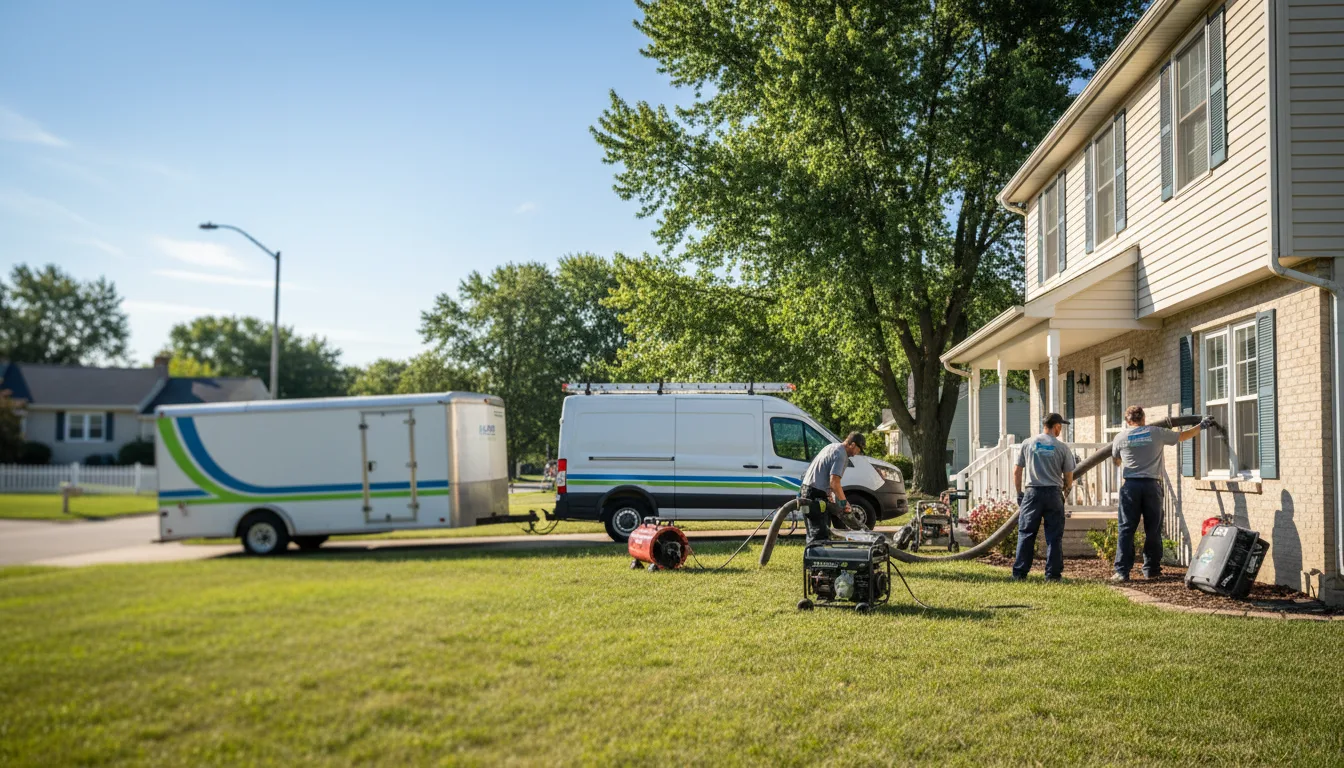 Flooded Basement Restoration And Cleanup With Repair in Scarville, IA near me